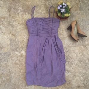 Gorgeous spaghetti strap purple dress!